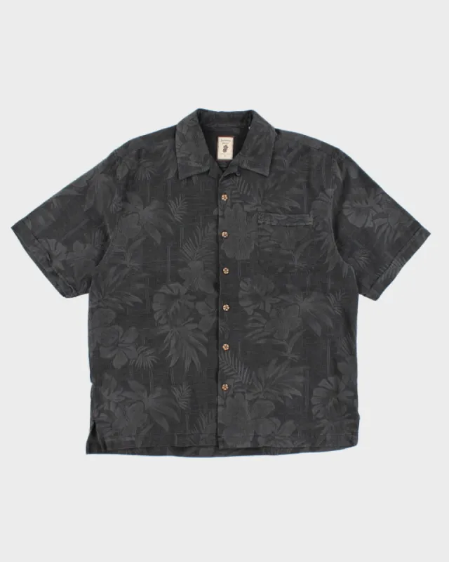Jamaica Jaxx Grey Hawaiian Shirt - L sold by Rokit
