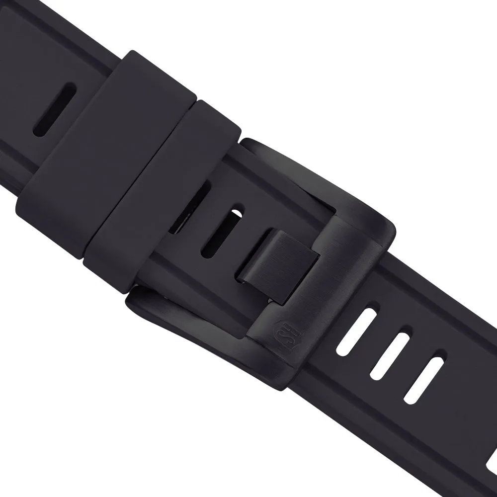 DYKARMBAND - ISODIVER VINTAGE STYLE - ALL BLACK sold by Royal Straps