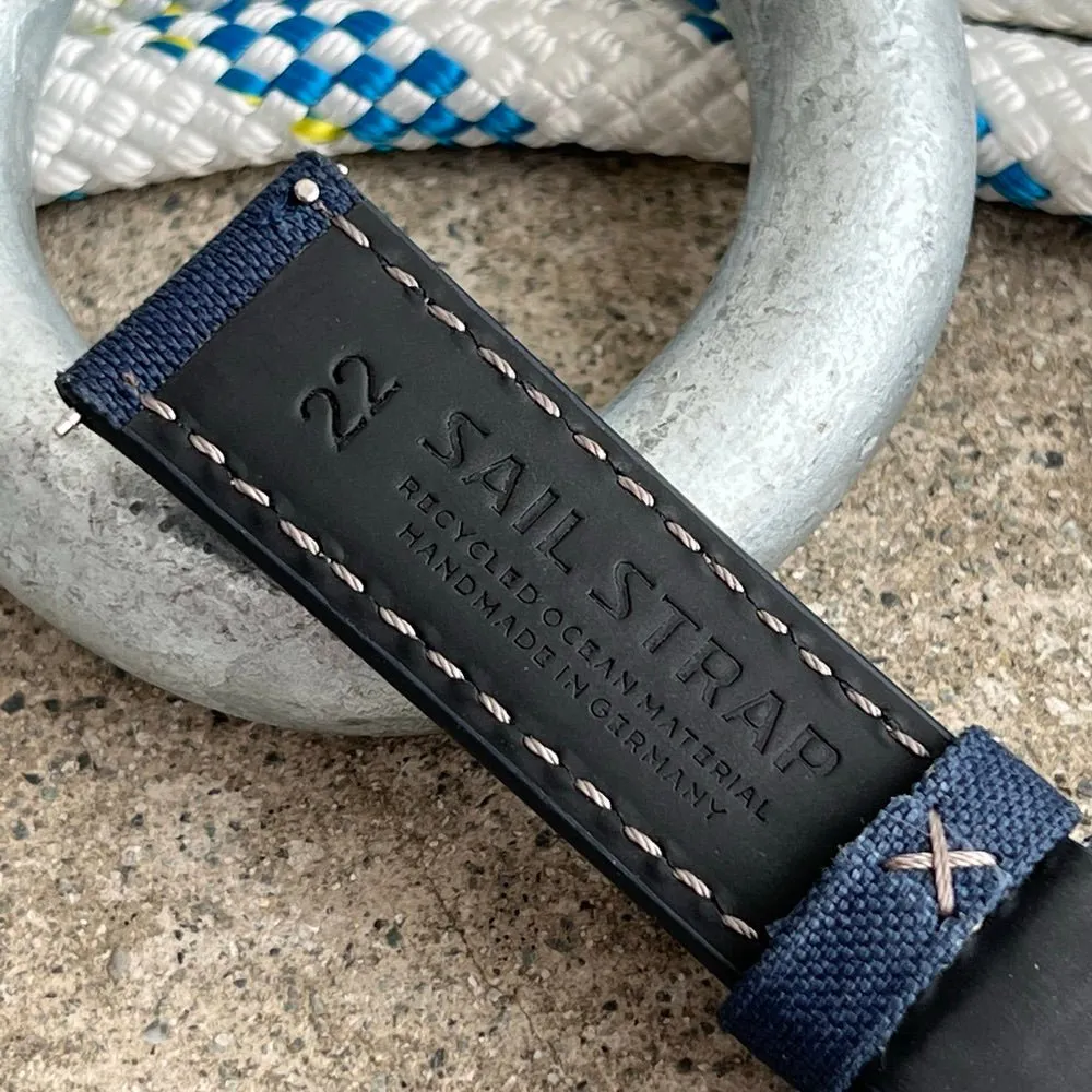 SUPER DEAL - Sail Strap Ocean Recycled - Blue / Grey sold by Royal Straps product image thumbnail 2