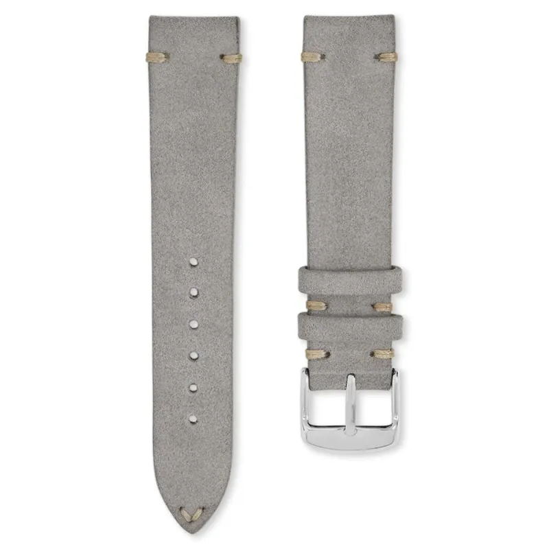 PORTOFINO PREMIUM SUEDE - GREY sold by Royal Straps