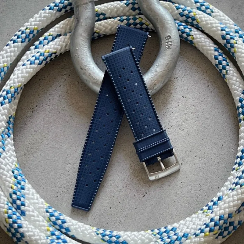 DYKARMBAND -  RS VINTAGE DIVER - TROPICAL STYLE - BLUE made by Royal Straps