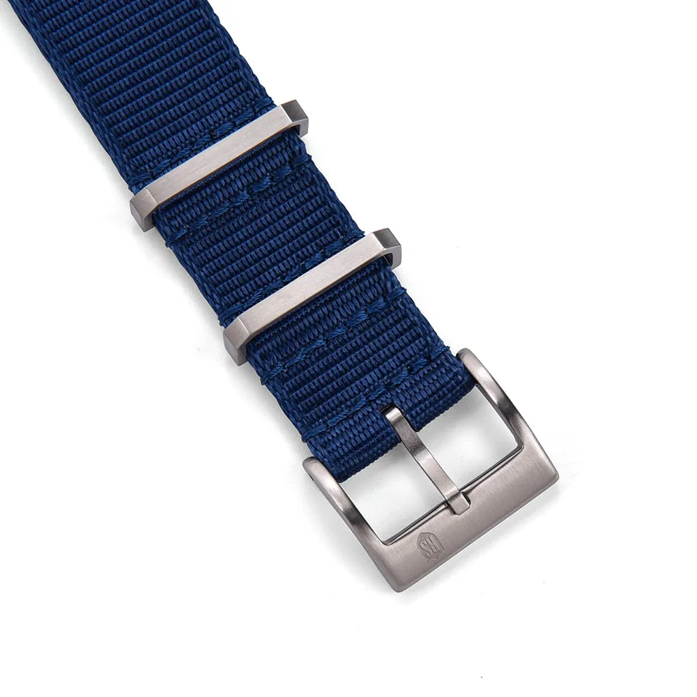 NATOBAND - RS HEAVY DUTY PREMIUM NATO STRAP - NAVY BLUE sold by Royal Straps product image thumbnail 2