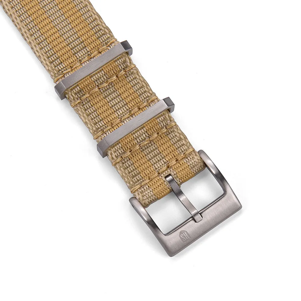 NATOBAND - RS HEAVY DUTY PREMIUM NATO STRAP - KHAKI BOND sold by Royal Straps product image thumbnail 2