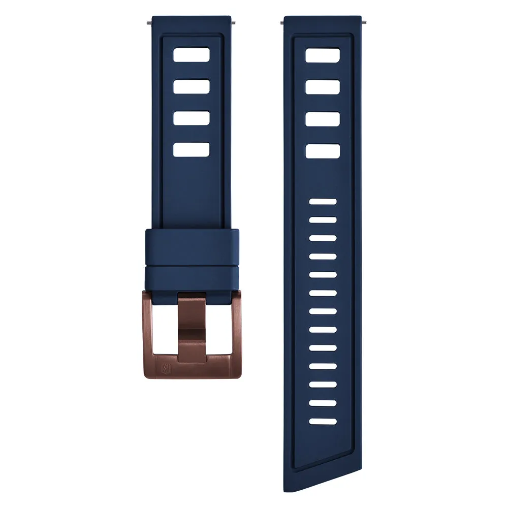 DYKARMBAND - ISODIVER VINTAGE STYLE - BLUE / BRONZE sold by Royal Straps