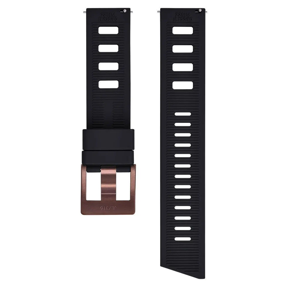 DYKARMBAND - ISODIVER VINTAGE STYLE - BLACK / BRONZE sold by Royal Straps product image thumbnail 2