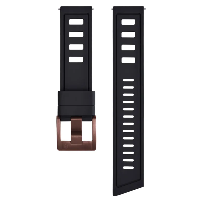 DYKARMBAND - ISODIVER VINTAGE STYLE  - BLACK / BRONZE sold by Royal Straps