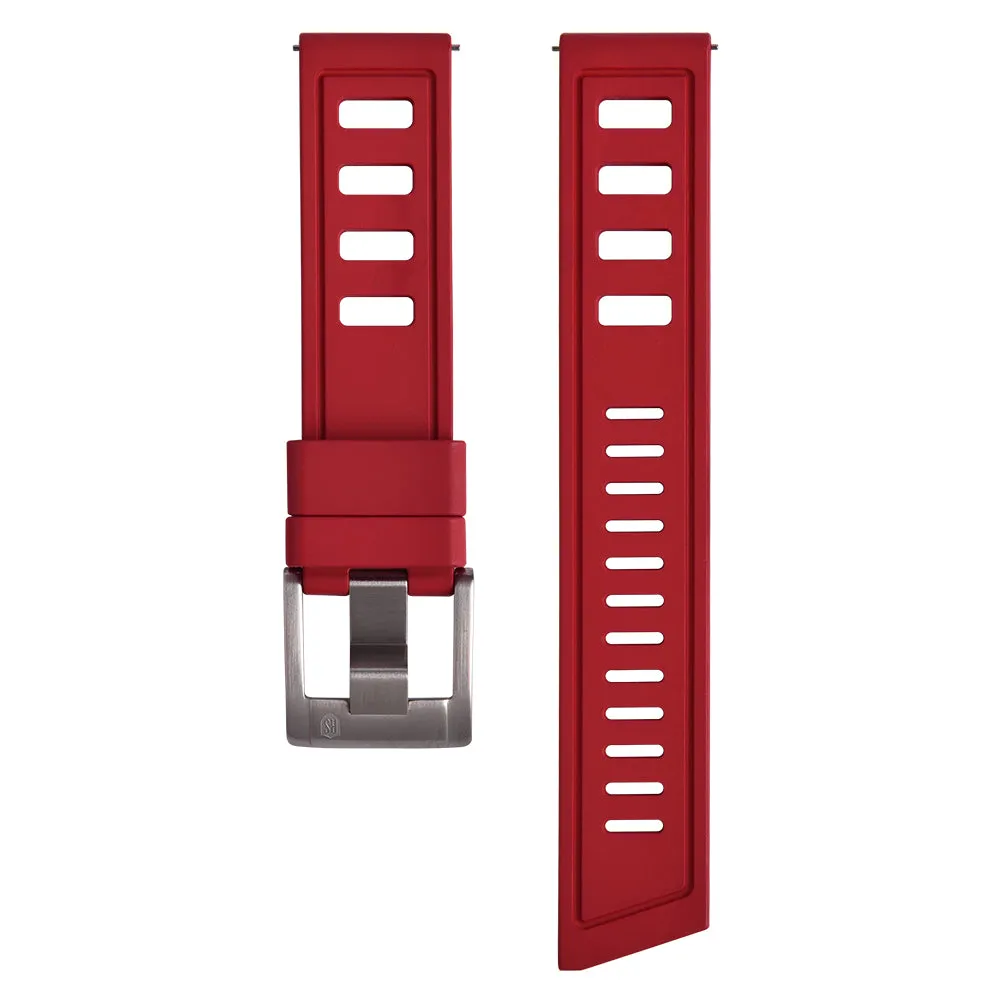 SUPER DEAL - DYKARMBAND - ISODIVER VINTAGE STYLE - RED sold by Royal Straps