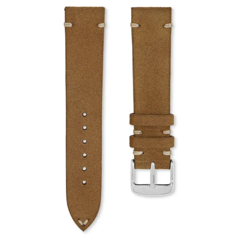 KLOCKARMBAND - PORTOFINO PREMIUM SUEDE - CORTADO made by Royal Straps