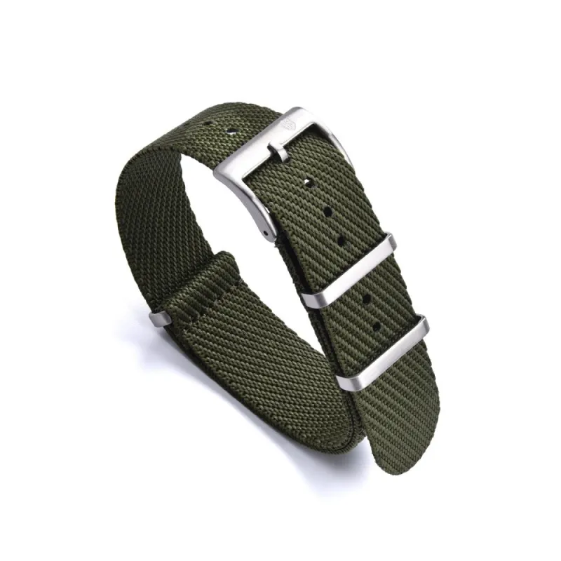 NATOBAND - RS TUDOR STYLE NATO STRAP - GREEN sold by Royal Straps