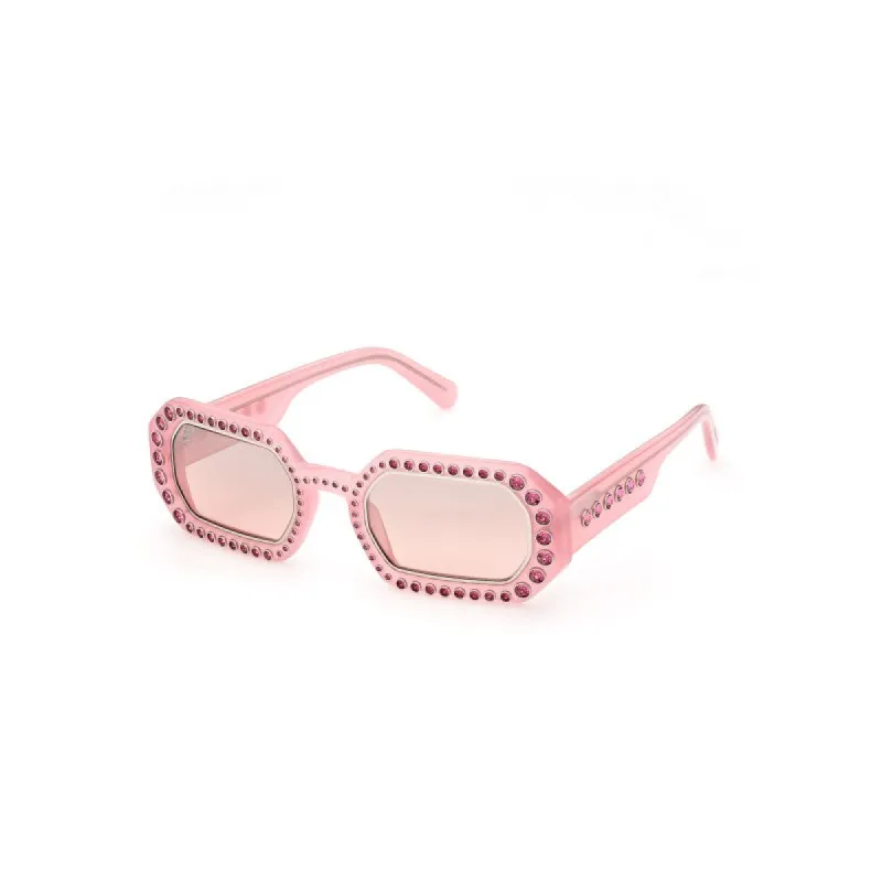 Swarovski Women's 48mm Pink Sunglasses 5636336 sold by Ruumur