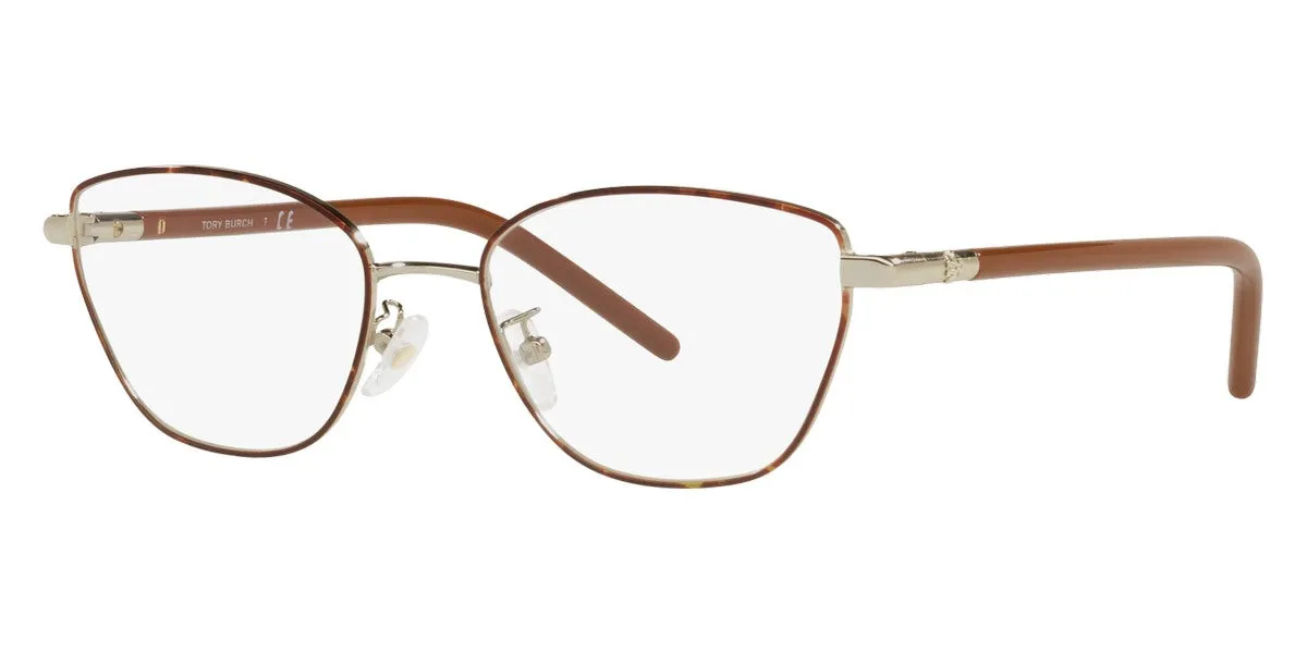 Tory Burch Women's 52mm Shiny Light Gold Tortoise Opticals TY1074-3313-52 sold by Ruumur