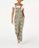 Vanilla Star Women's Ripped Camouflage Overalls Green Size 1 sold by Ruumur