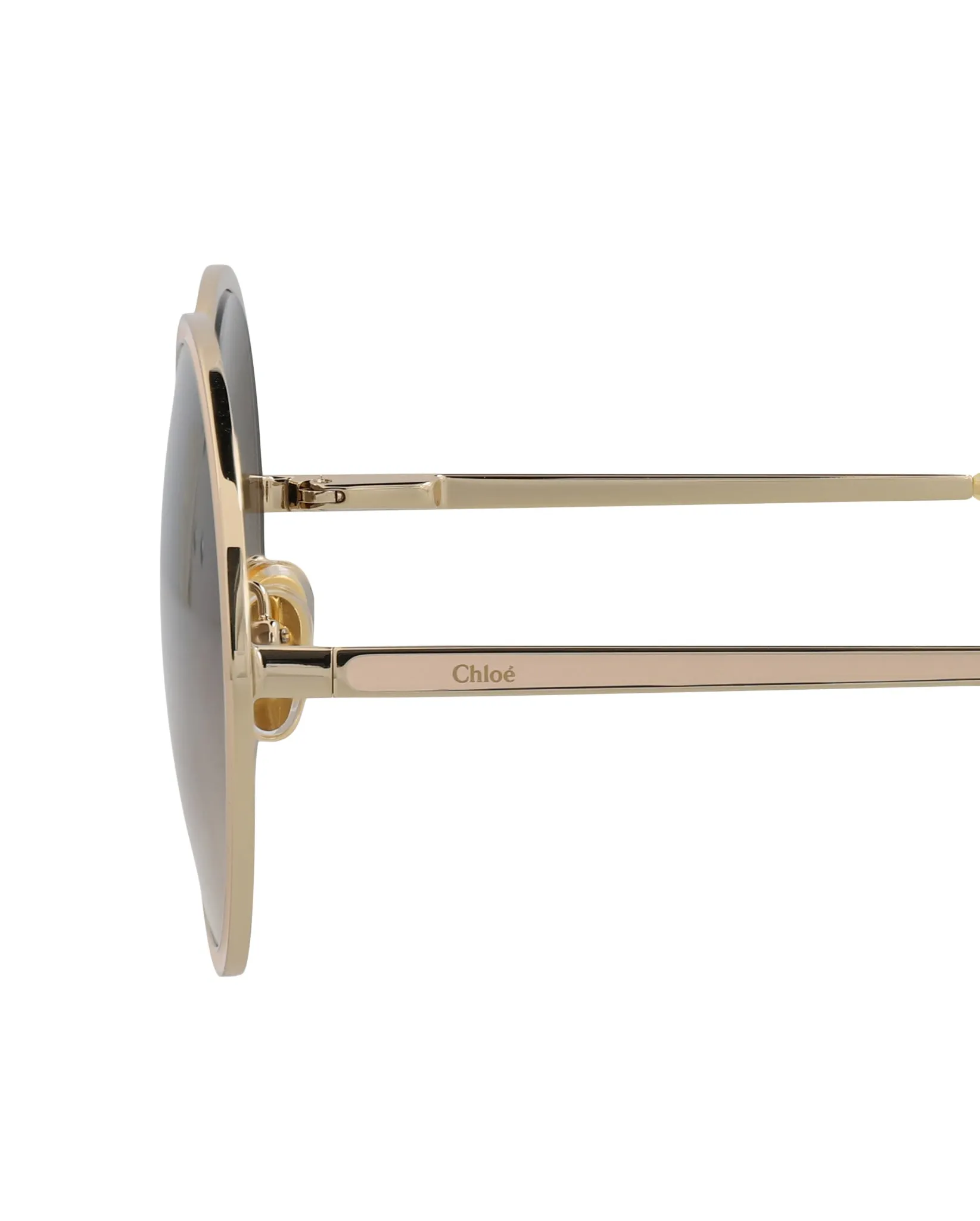 Chloe Round-Frame Metal Sunglasses, Style # CH0100S-30012459004 sold by Ruumur product image thumbnail 4