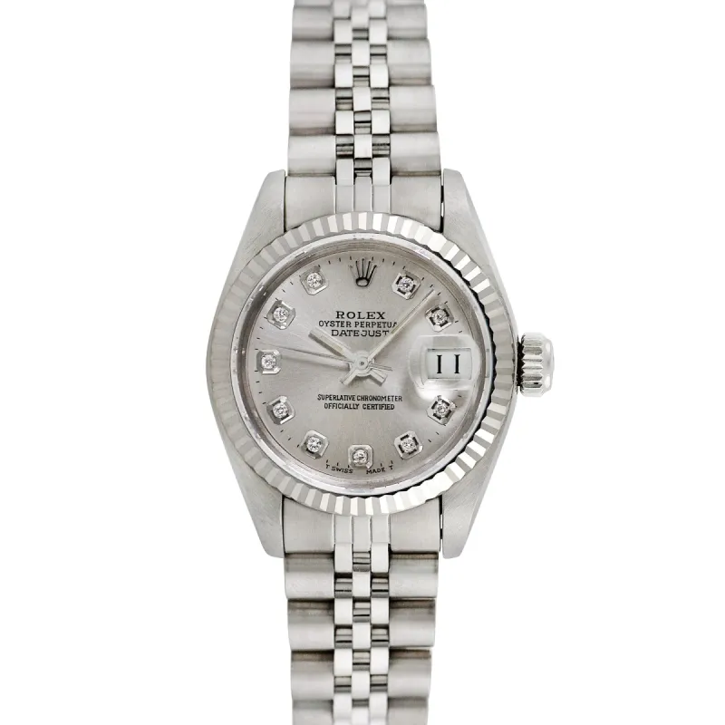 Pre-owned Rolex Ladies Stainless Steel Datejust, item #6 sold by Ruumur