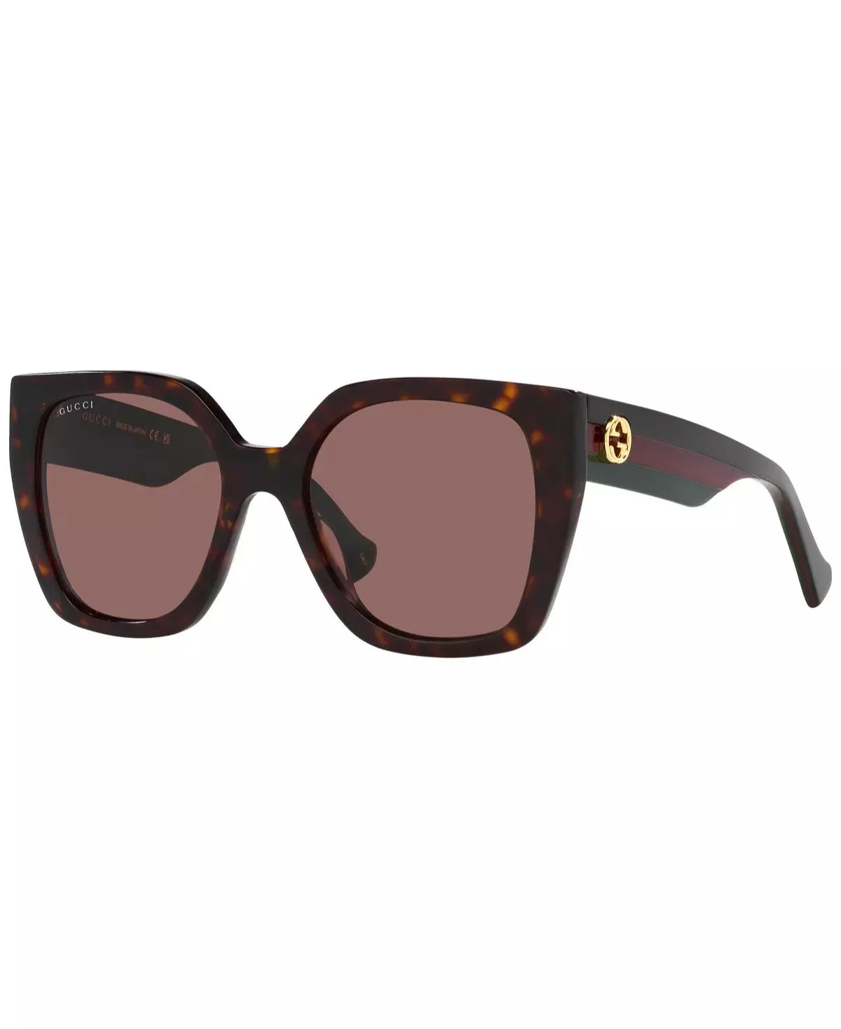 Gucci Butterfly Sunglasses Tortoise/Brown 55mm sold by Ruumur