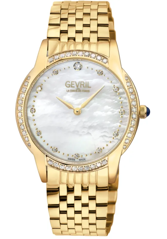 Gevril Women's Airolo 36mm Quartz Watch 13221B made by Ruumur
