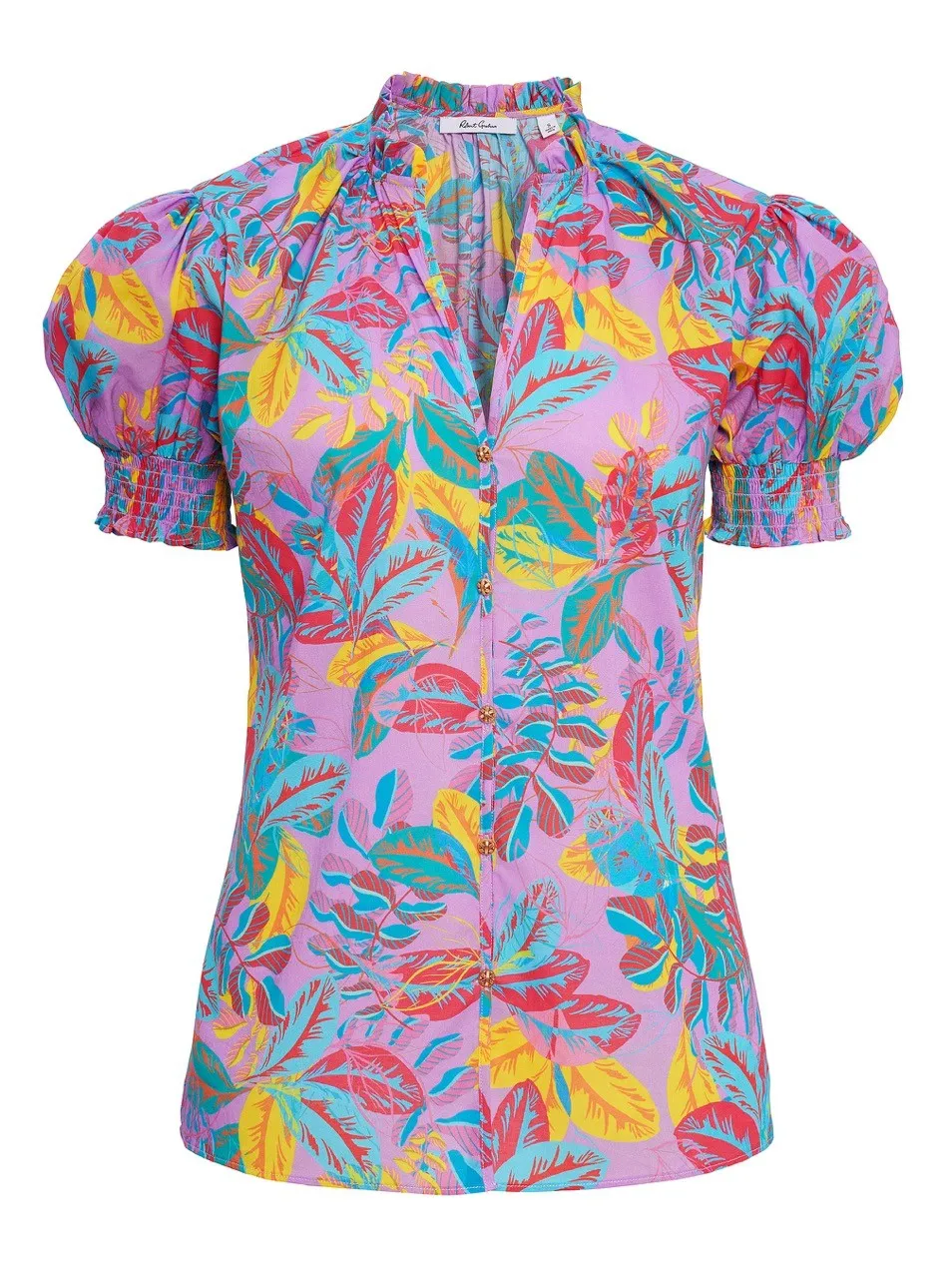 Robert Graham Mila S/S Blouse sold by Ruumur