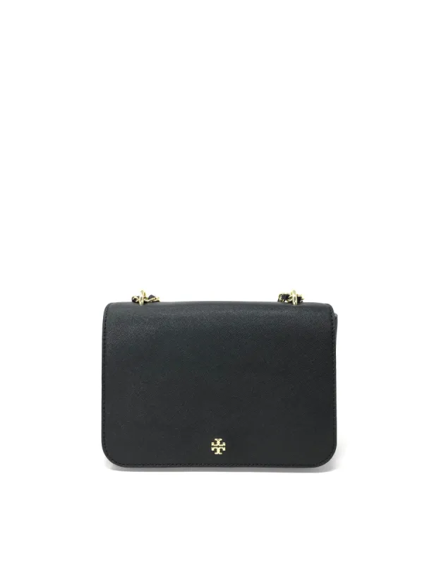 Tory Burch Black Emerson Adjustable Shoulder Bag sold by Ruumur