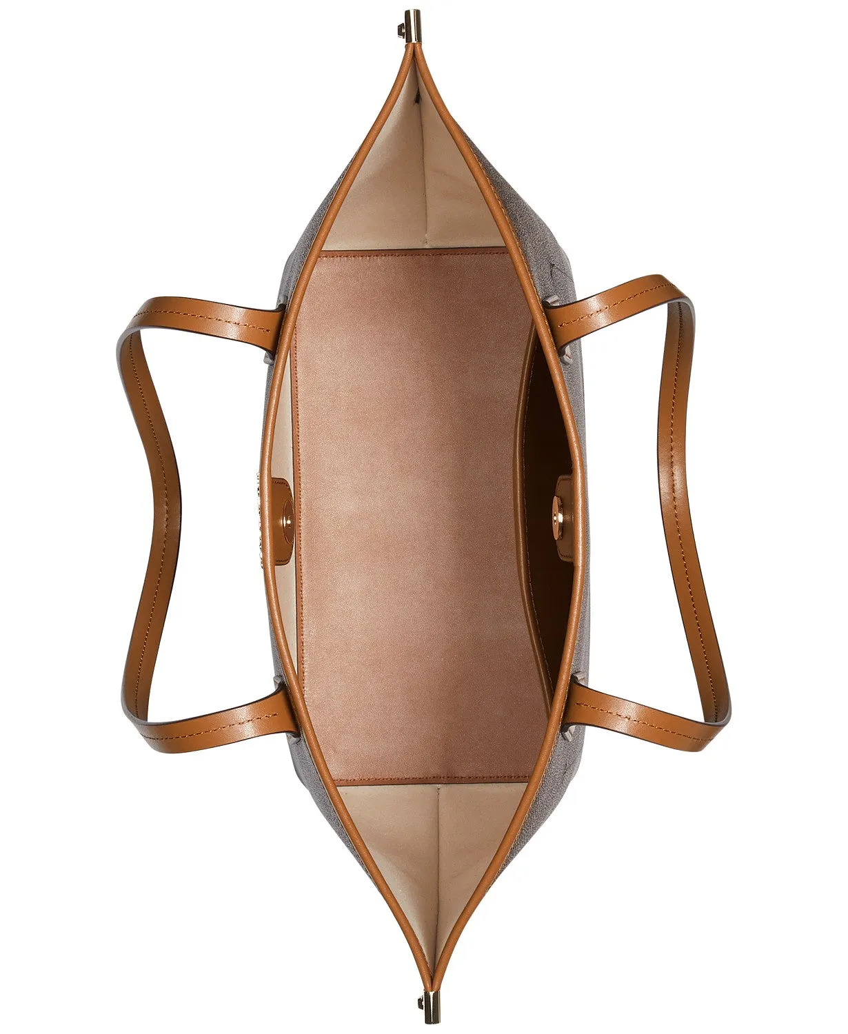 Michael Kors Women's Brown & Acorn Signature Jane Large Tote sold by Ruumur product image thumbnail 2