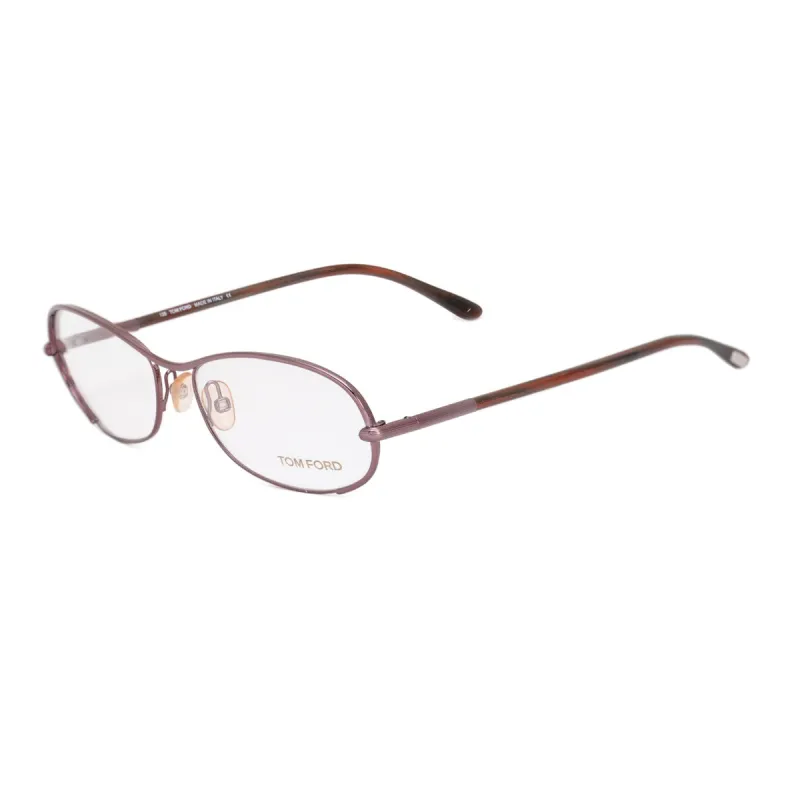 Tom Ford Women's Oval Opticals FT5078 853 57 made by Ruumur