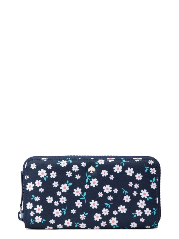 Kate Spade Jae Fleurette Large Continental Wallet sold by Ruumur