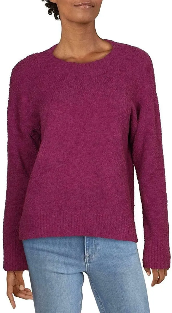 Sanctuary Women's Short Sleeve Crew Neck Sweater Purple Size Large sold by Ruumur