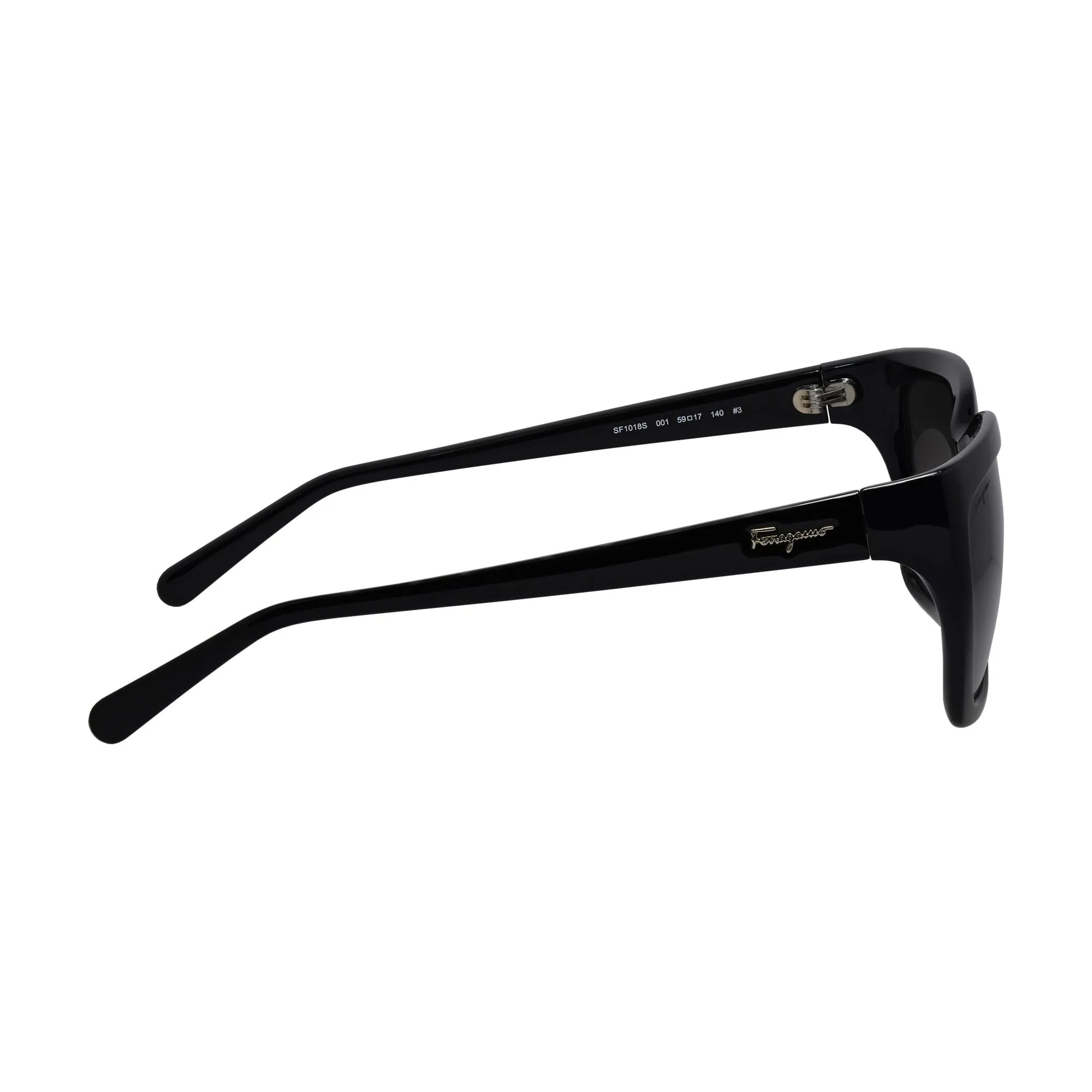 Salvatore Ferragamo Women Black Sunglasses SF_1018S_001_59mm sold by Ruumur product image thumbnail 3