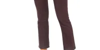 Vigoss Jeans Women's Coated Straight Leg Jeans Purple Size 25 sold by Ruumur