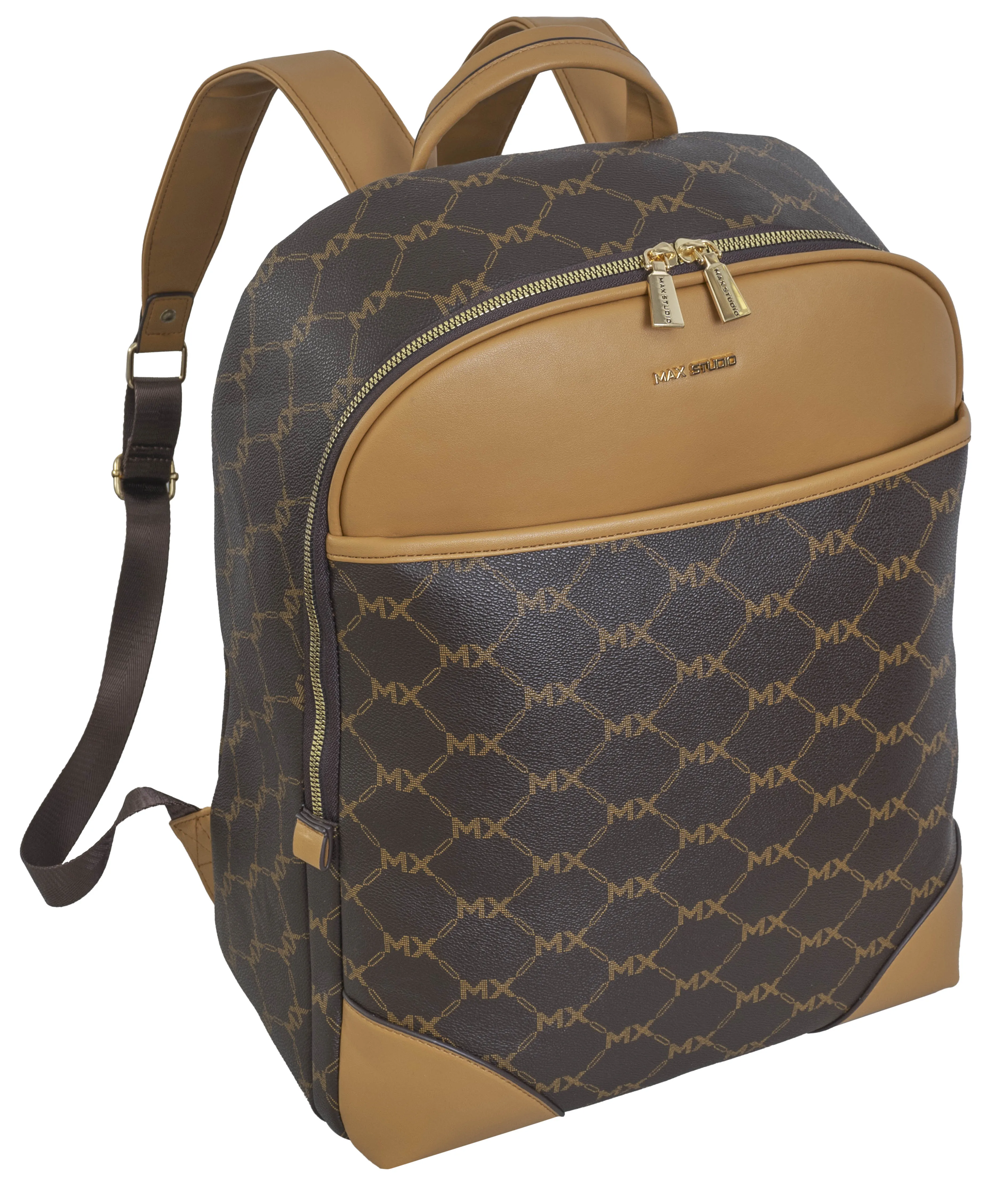 Max Studio Signature Print Backpack sold by Ruumur