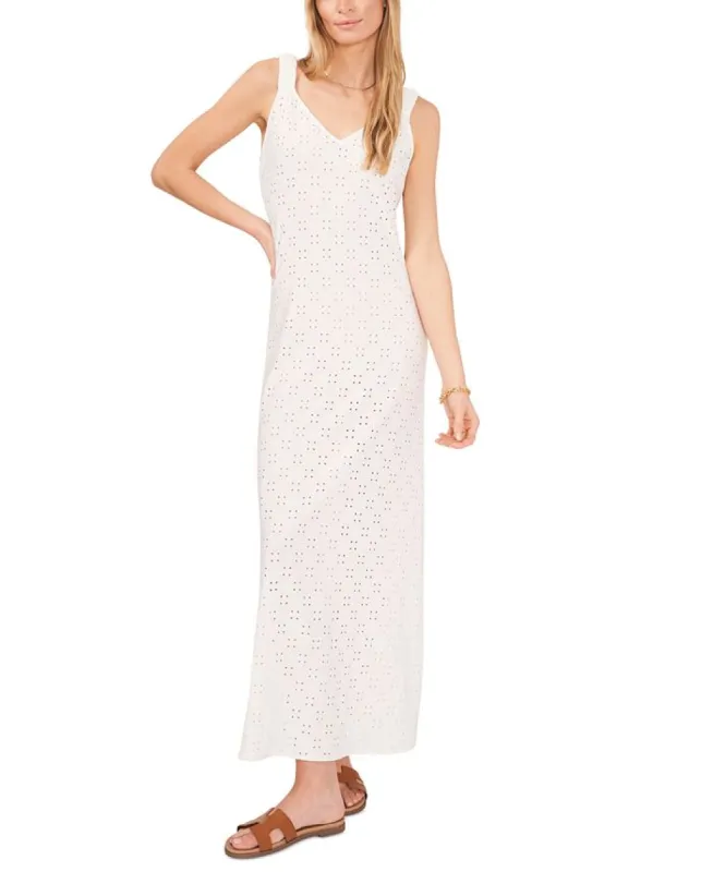 1.STATE Women's Eyelet Maxi Dress Cover Up Swimsuit Brown sold by Ruumur
