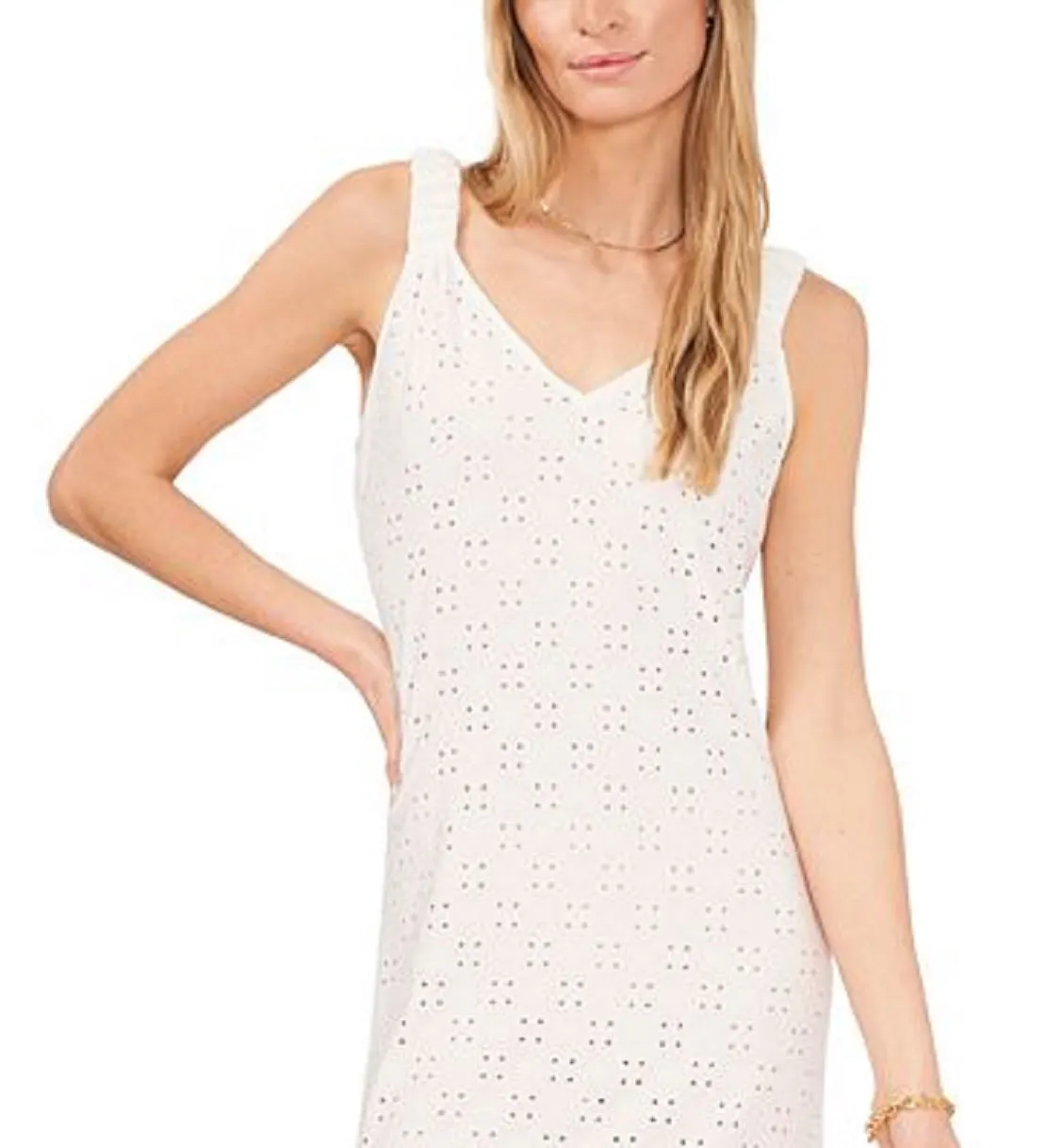 1.STATE Women's Eyelet Maxi Dress Cover Up Swimsuit Brown sold by Ruumur product image thumbnail 3