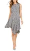 Taylor Women's Plaid Asymmetrical Hem A Line Dress White Size 14 sold by Ruumur