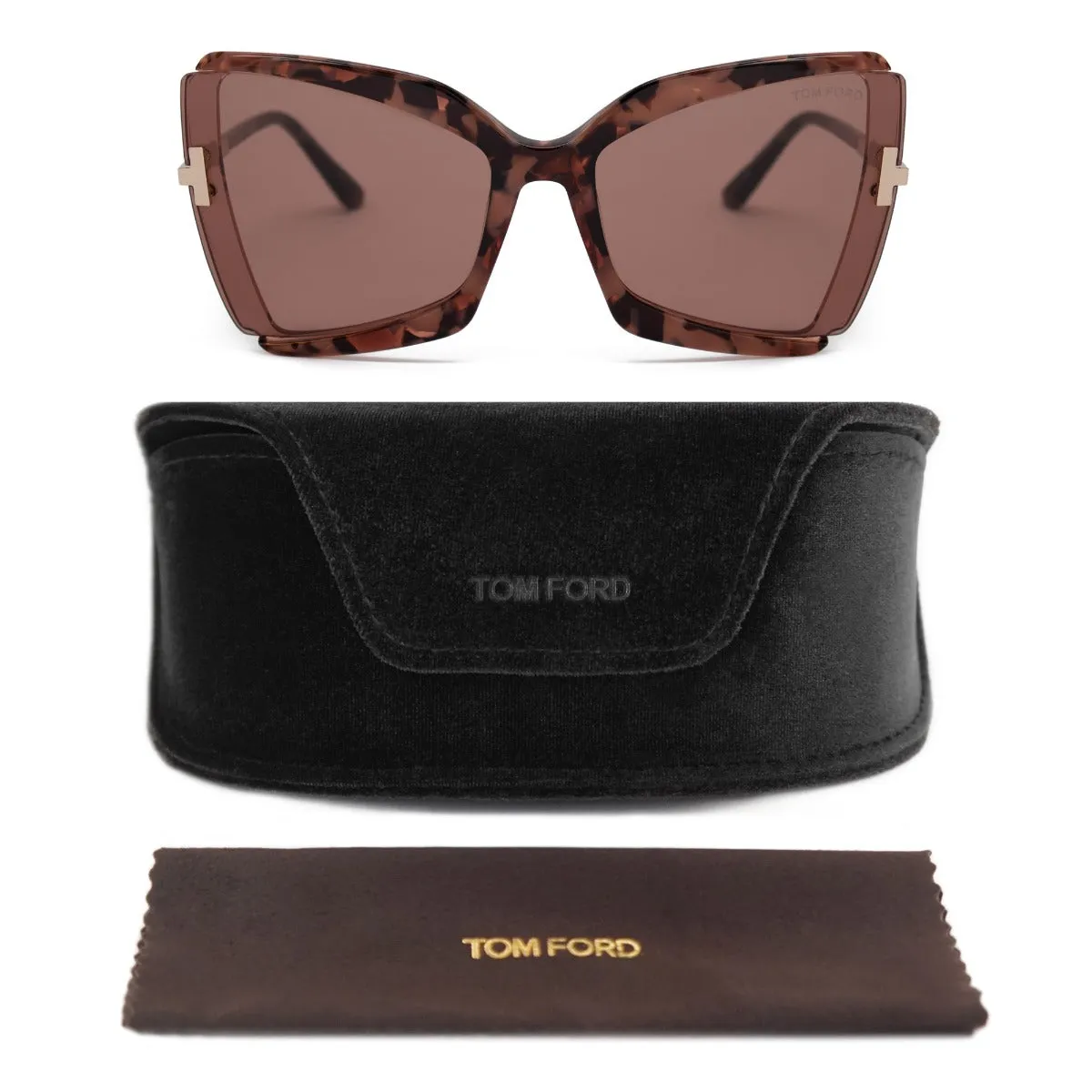 Tom Ford Butterfly Sunglasses FT0766 55Y 63 sold by Ruumur product image thumbnail 5