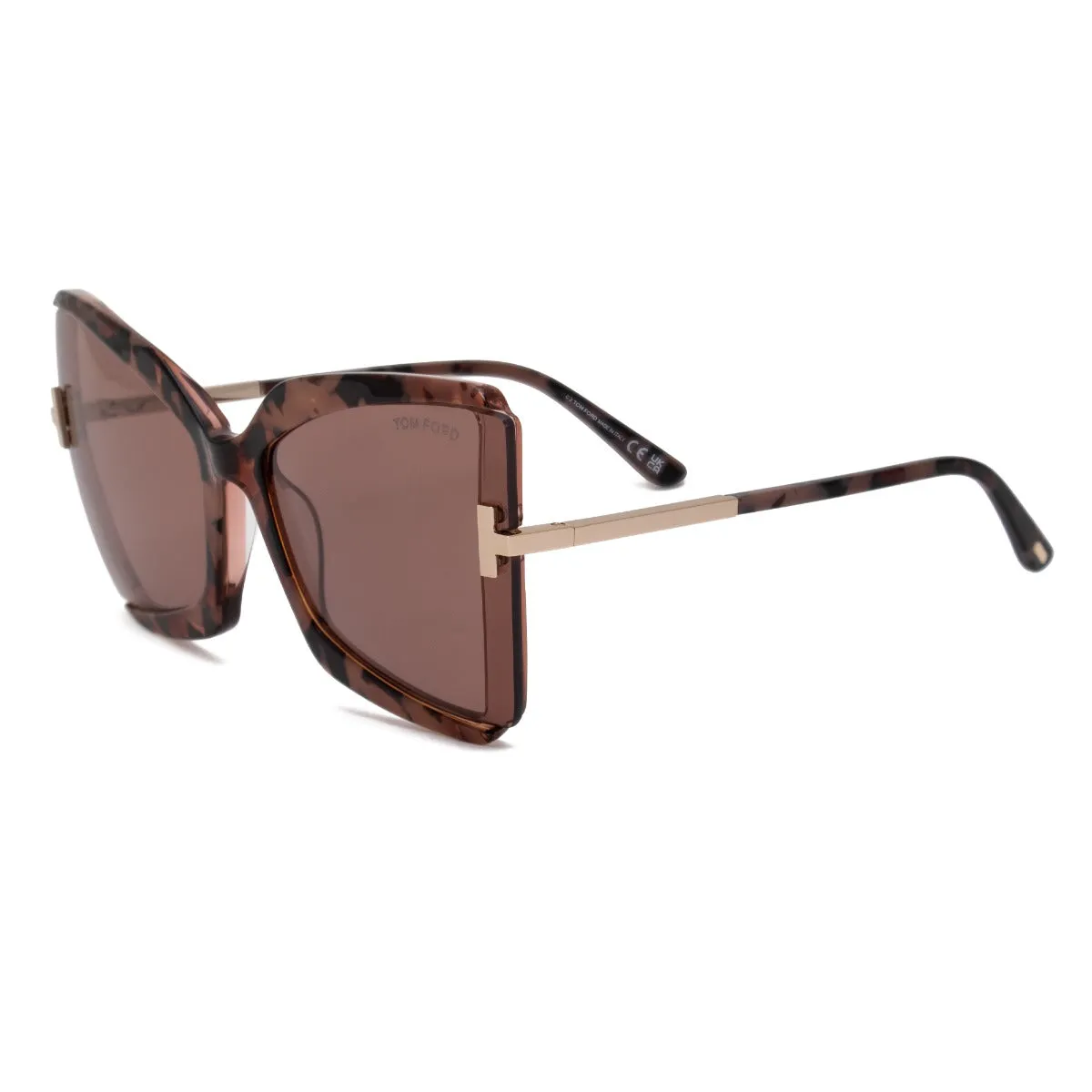 Tom Ford Butterfly Sunglasses FT0766 55Y 63 sold by Ruumur