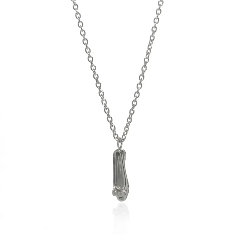 Salvatore Ferragamo Charms Sterling Silver Pendant Necklace 704207 made by Salvatore Ferragamo