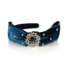 DOUBLE BOW LUXE VELVET HAIRBAND sold by Ruumur