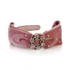 DOUBLE BOW LUXE VELVET HAIRBAND sold by Ruumur