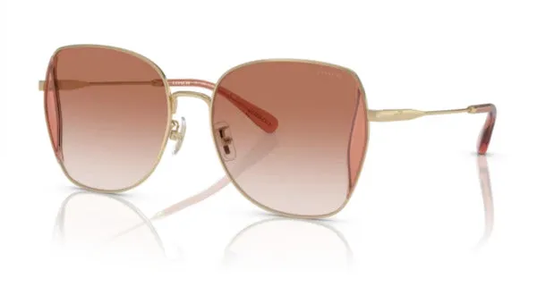 Coach Women's 58mm Shiny Light Gold Sunglasses HC7158D-900513-58 sold by Ruumur