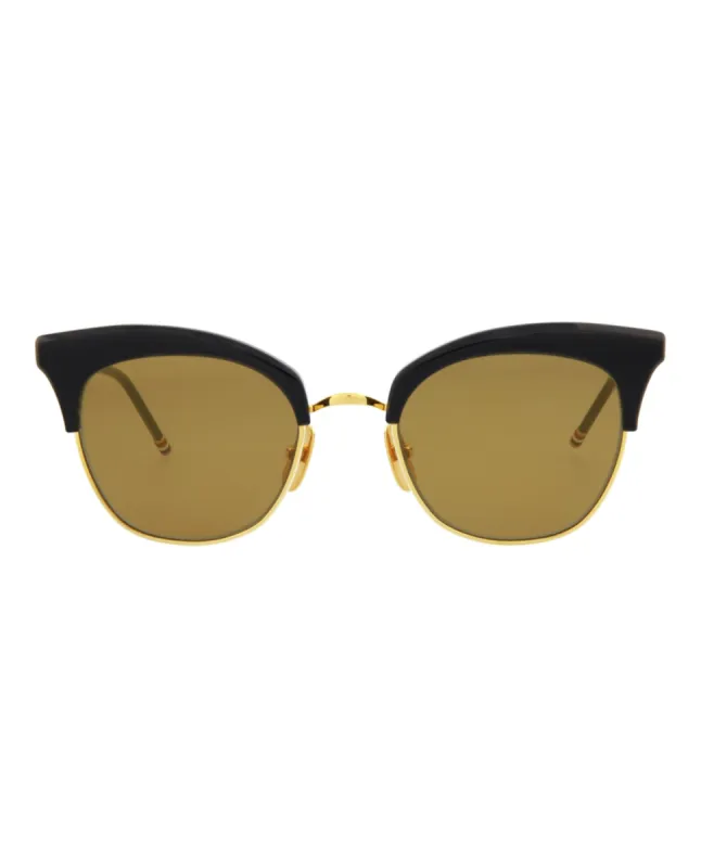 Thom Browne Novelty Sunglasses, style # TB507-CTNVYGLD51 made by Ruumur