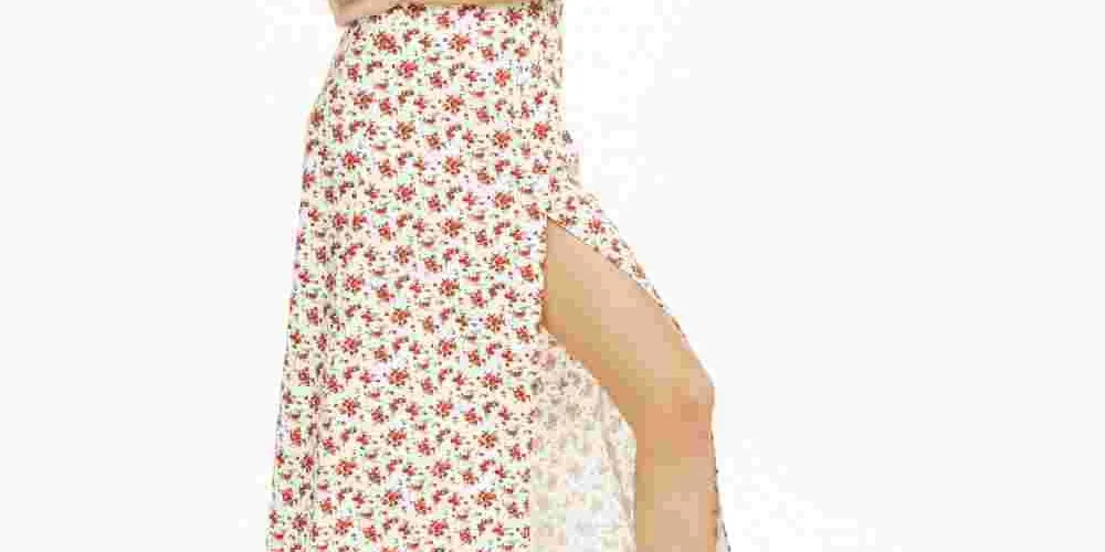 Danielle Bernstein Women's Floral Slip Maxi Dress White Size 6 sold by Ruumur product image thumbnail 3