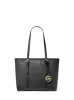 Michael Kors Jet Set Travel Small Logo Top-Zip Tote Bag sold by Ruumur