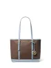Michael Kors Jet Set Travel Small Logo Top-Zip Tote Bag sold by Ruumur