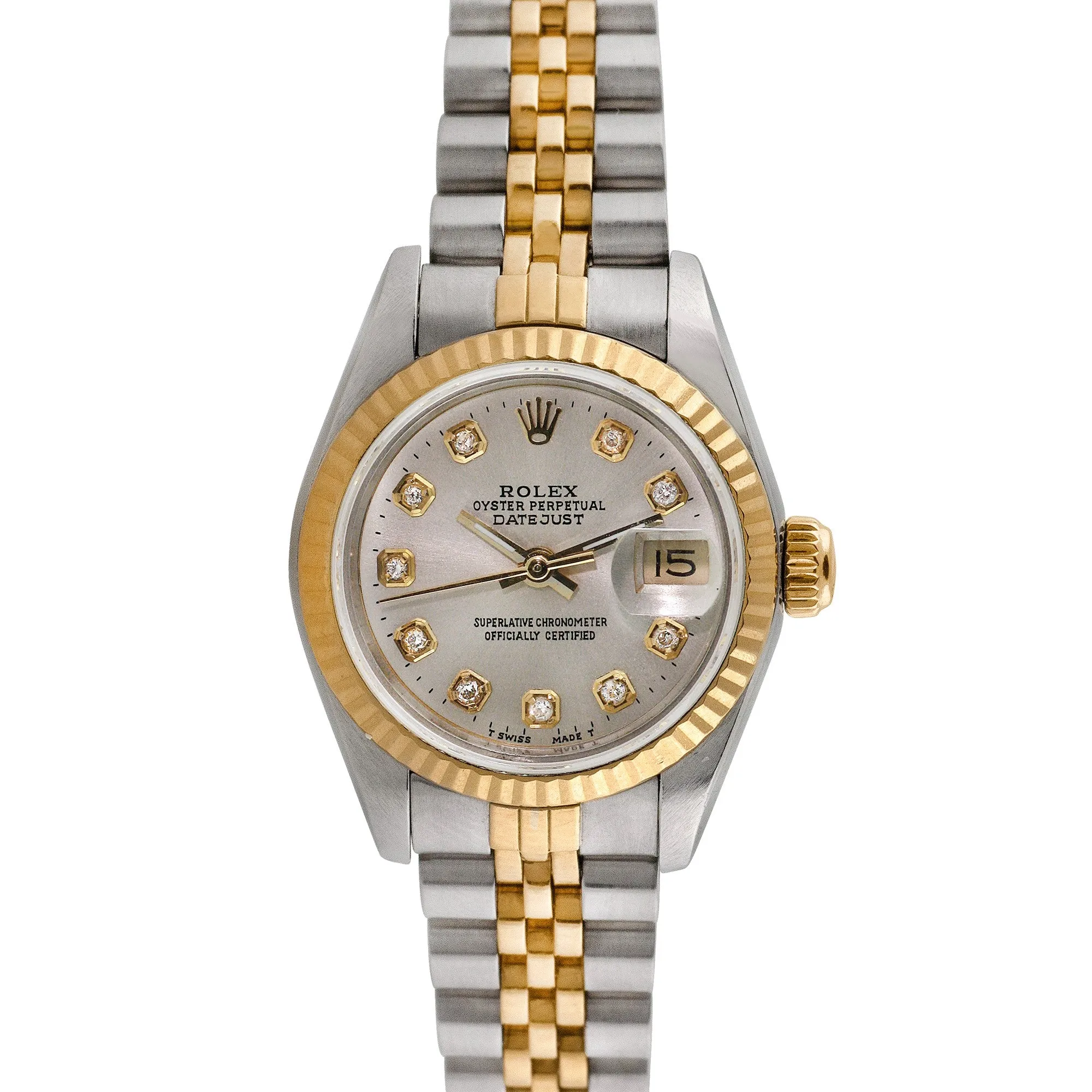 Pre-owned Rolex Ladies Two-tone Datejust, item #2 sold by Ruumur