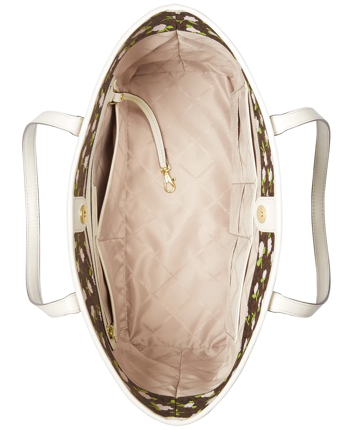 Michael Kors Women's Brown Multi Carter Large Open Tote sold by Ruumur product image thumbnail 2