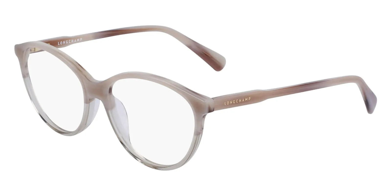 Longchamp Women's 53mm Gradient Horn Ivory and Crystal Opticals LO2709-106 sold by Ruumur
