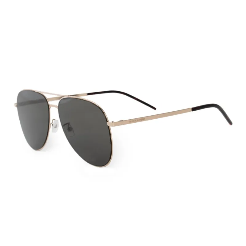 Saint Laurent Aviator Sunglasses SL11 004 60 made by Ruumur