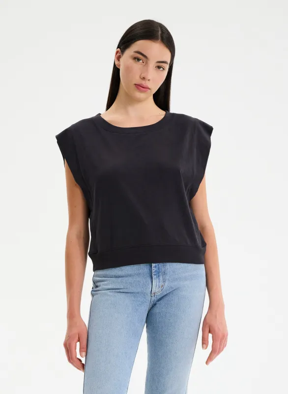 NATHALIE - Open Sleeve Top sold by Ruumur