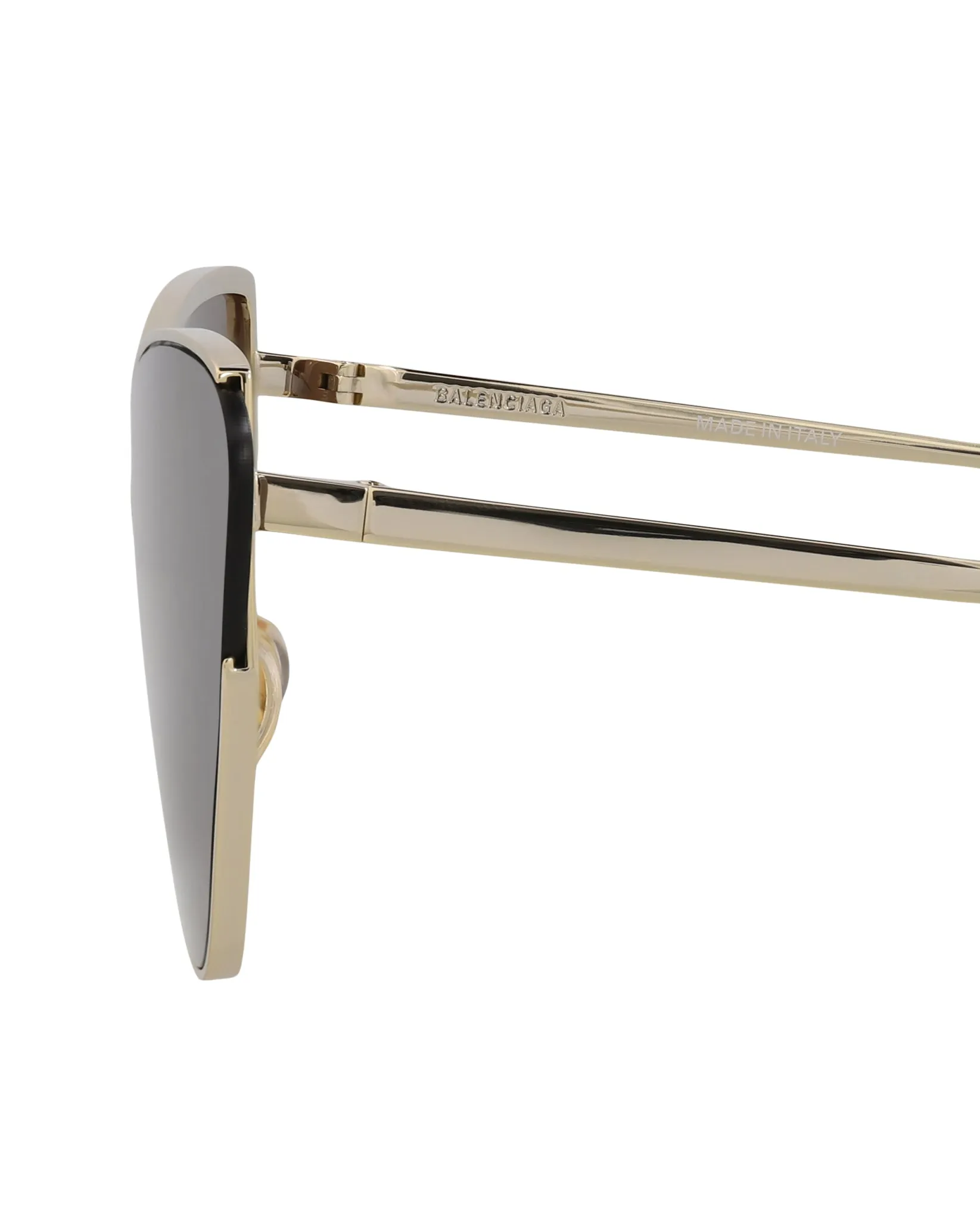 Balenciaga Cat Eye-Frame Metal Sunglasses, Style # BB0191S-30011959002 sold by Ruumur product image thumbnail 4