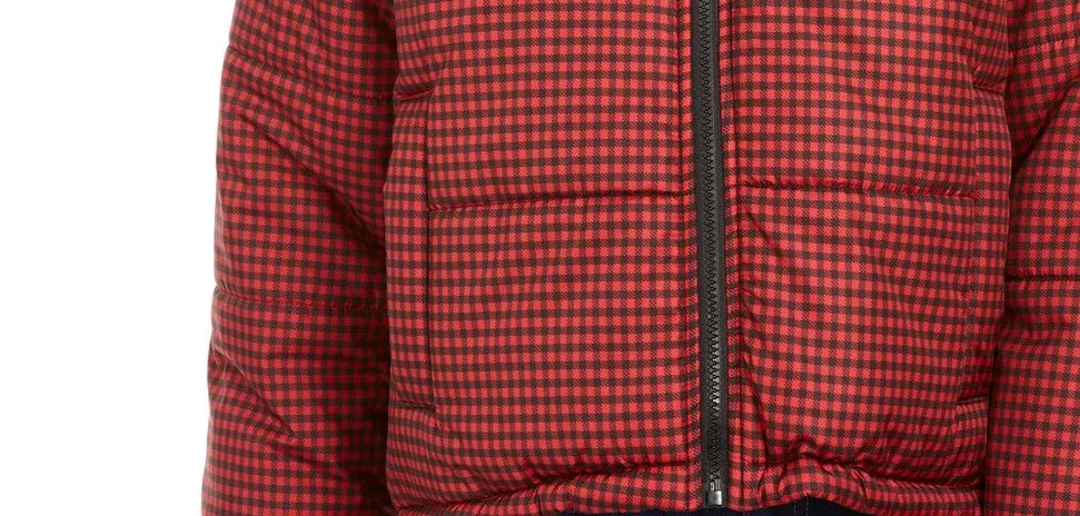 Celebrity Women's Pink Juniors' Plaid Puffer Coat Red sold by Ruumur product image thumbnail 3