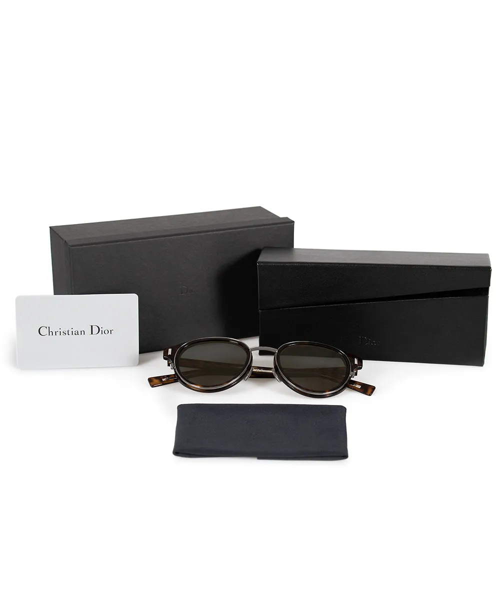 Christian Dior Black Tie OUX2K 50 Round Sunglasses sold by Ruumur product image thumbnail 5